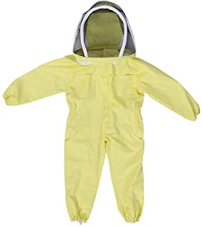 Traje de Apicultura con Velo Traje de Abeja Protectora para Niños, Apicultura Profesional Mono Apicultor