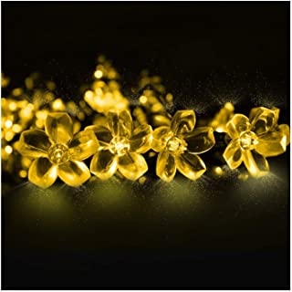 Cadena de Luces, Mr.Twinklelight 4.5M 30 LED Solar Bola de Cristal Luz Decorativa para Jardín, Terraza, Boda, Árbol de Navidad, Fiesta, Patio, Blanco Cálido