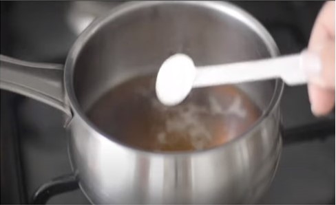 Esferificación de miel. Recetas con miel y polen. Apícolafp.