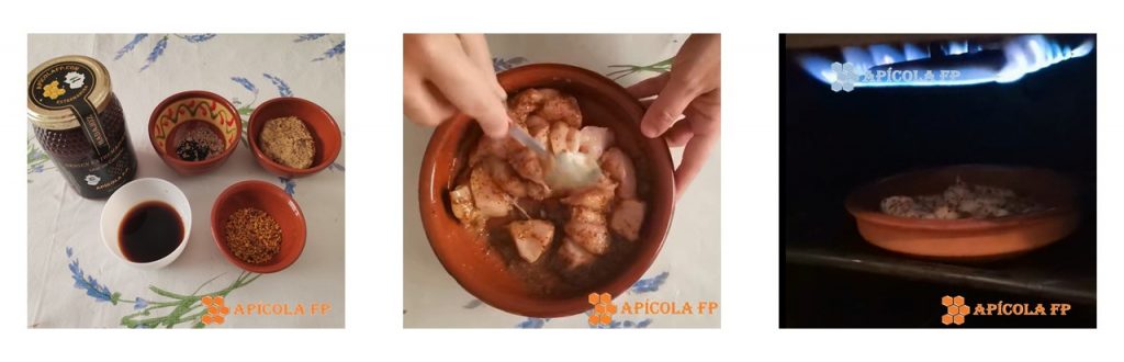 Receta de pechuga de pollo al horno con miel y mostaza. Cómo hacer pollo al horno jugoso..